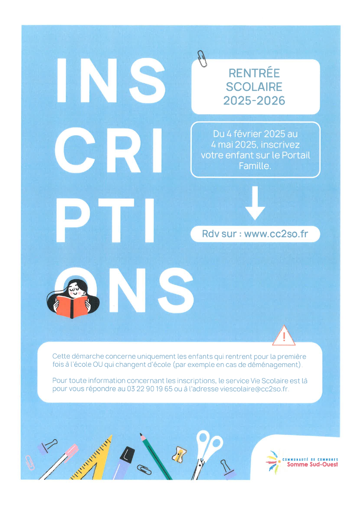 You are currently viewing Inscriptions scolaires 2025/2026