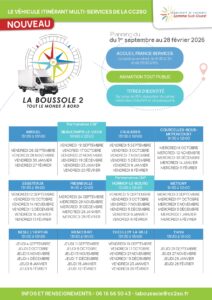 Lire la suite à propos de l’article Planning La Boussole 2 – Accueil France Services – et Titres d’identité